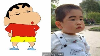 ShinChan Characters In Real Life [upl. by Iyre]