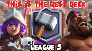 ‼️This is the best deck 🔨🤩League 5 [upl. by Kaleena659]