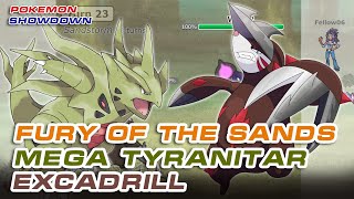 FURY OF THE SANDS  SANDS TEAM IN NATIONDEXOU  Pokemon Showdown [upl. by Park]