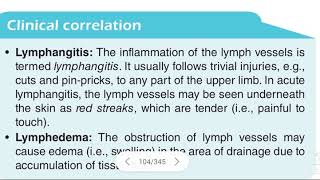 lymphangitis amp lymphedema [upl. by Auqenehs]