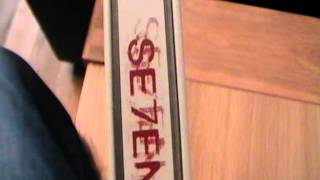 SE7EN SEVEN STEELBOOK REVIEW BY CHRISBLU007 [upl. by Bolen]