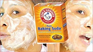 AMAZING BAKING SODA FACE MASK FOR YOUNGER BRIGHTER RADIANT GLOWING SKIN [upl. by Annaig315]