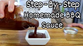 Cherry Chipotle BBQ Sauce Recipe To Instantly Upgrade Your BBQ  Easy Step By Step Guide [upl. by Lohman699]