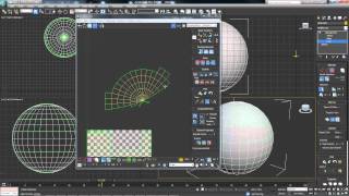 3ds max Modeling UVW Map Creating Seams [upl. by Beth]