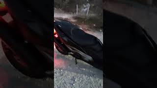 Kymco AK550 custom exhaust no DB killer AK550 [upl. by Yalhsa]