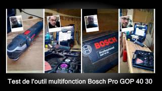 Test n°1 Bosch Pro GOP 4030 [upl. by Alanson797]