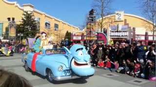 Disneyland Paris 2013  Disney Stars amp Cars [upl. by Etnoval596]