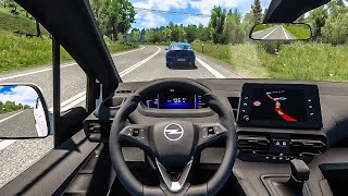 2023 Opel Combo  Euro Truck Simulator 2 Steering Wheel Gameplay [upl. by Schwenk]