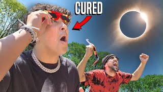 2024 Solar Eclipse Healed my Blind Son [upl. by Ahsihat153]