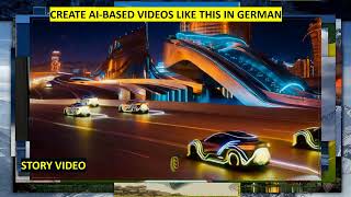 German AI Based Story Video  Demo [upl. by Sternberg]