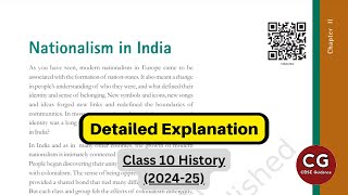 Nationalism in India Class 10 Explained Simply CBSE NCERT One Shot [upl. by Theresita]