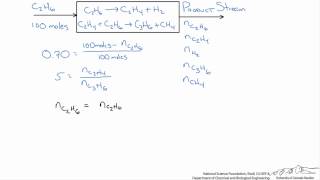 Extent of Reaction for Material Balances [upl. by Tiraj949]