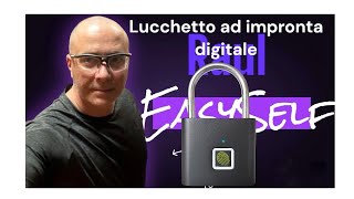 Lucchetto ad impronta digitale [upl. by Ydospahr]