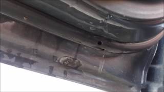 Vauxhall Astra J  Collecting Water In Nearside Rear Door  Plus How To Drain [upl. by Nilecoj]