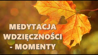 Medytacja Wdzięczności  MOMENTY [upl. by Theis]