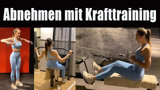 Abnehmen mit Krafttraining  7 Übungen im Gym Teil1 [upl. by Tsai653]