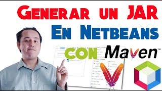 ☕ Generar jar en Netbeans Maven Java 12 NUEVO 2019 [upl. by Peppi]