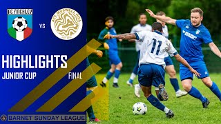 JUNIOR CUP  FINAL  AC FINCHLEY VS AFC MUSWELL HILL [upl. by Enelehcim]