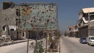 Syrie le difficile retour à la vie dans la ville fantôme de Qousseir [upl. by Godfree]