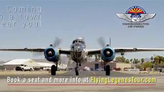 B25 Bomber  AZCAF  Flying Legends of Victory Tour Promo [upl. by Gilberto]