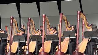 Rumba by Salzedo Directed by Megan Li 9thamp10th Grade Annual Harps Recital 2024 Frisco ISD [upl. by Eilyr]