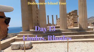 Dodecanese Island Tour  Day 13 Lindos Rhodes [upl. by Halsy918]