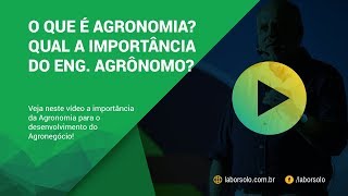 🌱 O que é Agronomia Qual a importância dela para o Agronegócio [upl. by Arremat970]