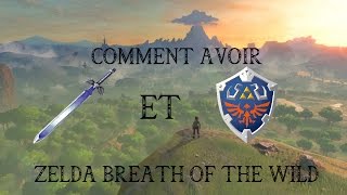 Zelda BotW  Comment avoir la Master Sword et le Bouclier dHylia [upl. by Sokul]