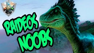 RAIDEOS RAPIDOS NOOBS ARK SURVIVAL EVOLVED ESPAÑOL Y SORTEO [upl. by Cinemod]