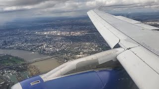 British Airways  Airbus A319  GEUPS  Cologne Bonn CGN Arrival [upl. by Lyontine]