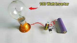 How to Make a DIY Portable 37V to 220V Inverter [upl. by Schulein]