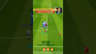 Long Ball Pass x Tiki Taka Counter Attack 🔥☠️ youtubeshorts football bola fcmobile efootball [upl. by Atal]