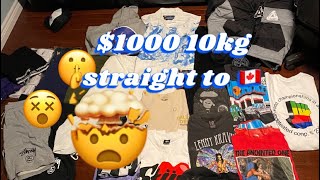 1000 10 KG CANADIAN 🇨🇦FASHION REP HAUL CRAZY PIECES FROM PANDABUY [upl. by Yellhsa]