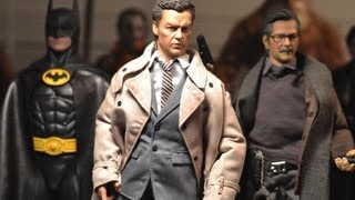 12quot 16 Custom 1989 BRUCE WAYNE amp NOLAN COMMISSIONER GORDON FIGURE iminime BATMAN [upl. by Varien224]