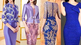 Gorgette and stylish jacket style bodycon dresses 2023 [upl. by Loftus]