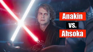 Anakin Vs Ahsoka Fight Ahsoka Episode 5 Parody [upl. by Lieberman]