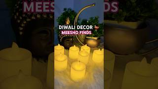 DIWALI DECOR 🪔  MEESHO FINDS shortsviral shortvideo meesho diwalidecor diwali [upl. by Yukio]