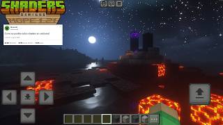 TOP 3 SHADERS PARA MCPE 12121  los mejores shaders para minecraft pe 1213023 NO MCPE PATCHED [upl. by Ynafets]