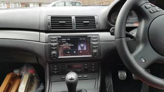 E46 Erisin Android head unit  2017 test [upl. by Aliet]