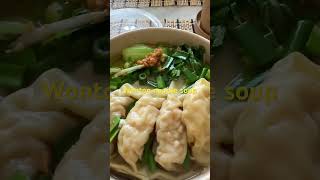 Wonton noodle soup asianfood [upl. by Virgin]