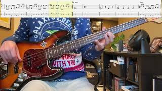 Run Run Rudolph by CeeLo Green Isolated Bass Cover with Tab [upl. by Miyasawa]