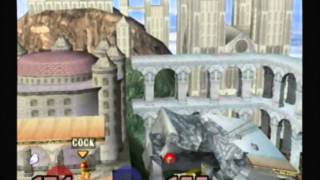 Super Smash Bros Melee  Multiplayer Gameplay 1 [upl. by Nrubliw]