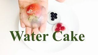 How to make raindrop cake diyDessert Wizard [upl. by Redle641]