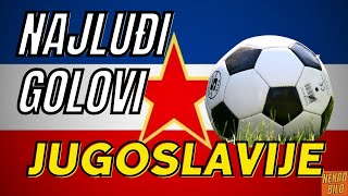 Najluđi golovi iz bivše Jugoslavije [upl. by Atinahc712]