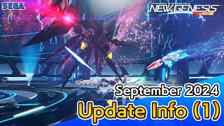 PSO2 NEW GENESIS September 2024 Update Information 1 [upl. by Amahcen]