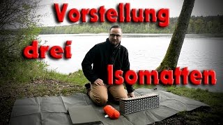 Drei Isomatten in Vorstellung BUNDESWEHR THERMAREST DECATHLON 2017 [upl. by Freddy]