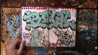 Giant Graffiti Sticker Blackbook [upl. by Ylrebmyk808]