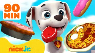 Patrulha Canina  Aventuras e Resgates com Comidinhas Deliciosas da Patrulha Canina 🍕  Nick Jr [upl. by Niveb]