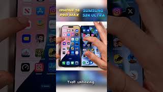 iPhone 16 Pro Sumsung s24 ultra Max Speed Test 🚀Whos the Real King👑 shortsviralvideo [upl. by Barhos721]