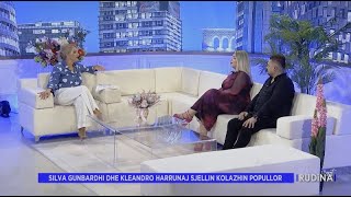 Rudina  Kolazh popullor Silva Gunbardhi dhe Kleandro Harrunaj ndezin studio [upl. by Evannia]